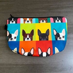 Boxer Puppy Dog Cosmetic Bag NWT